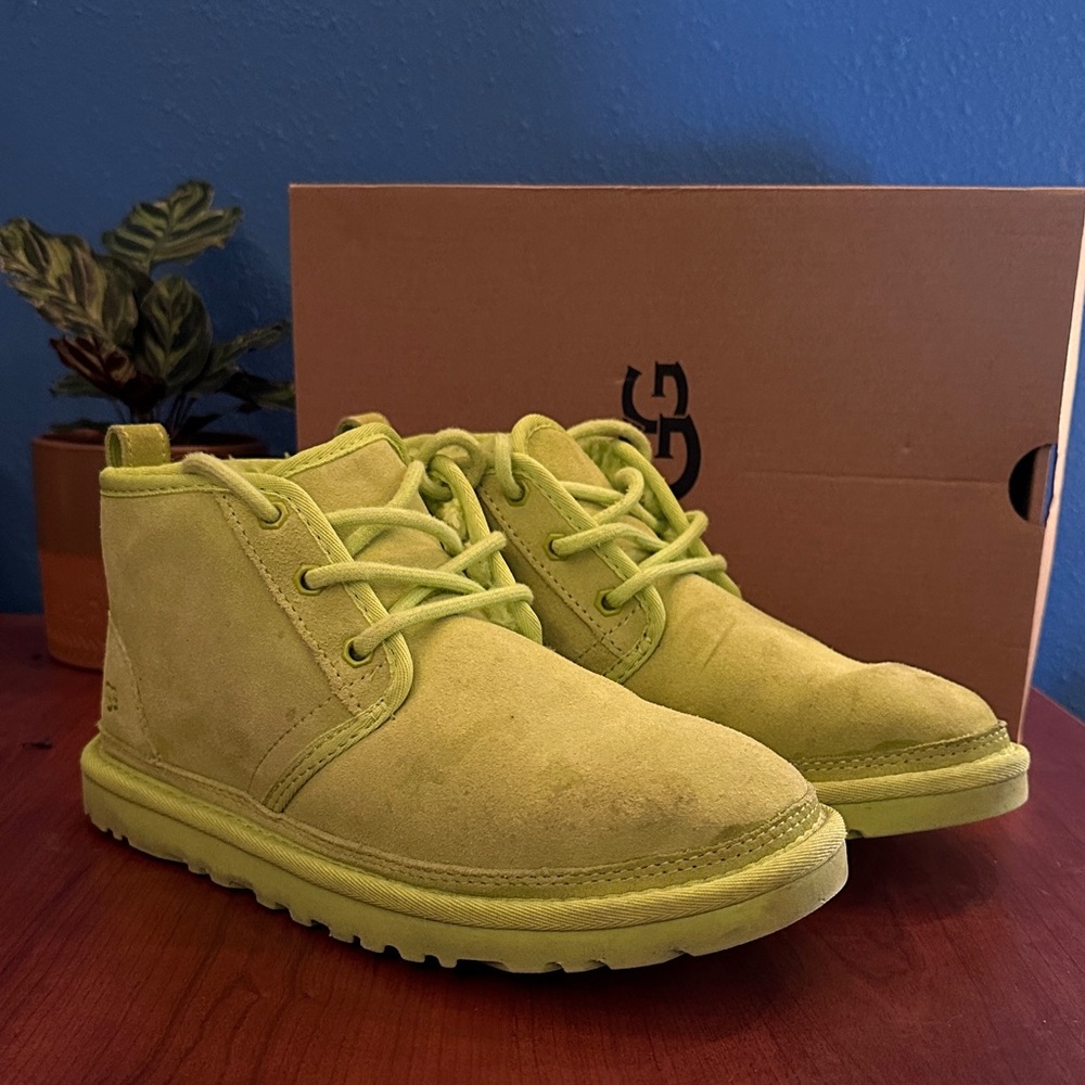UGG Lime Green Neumel Boots